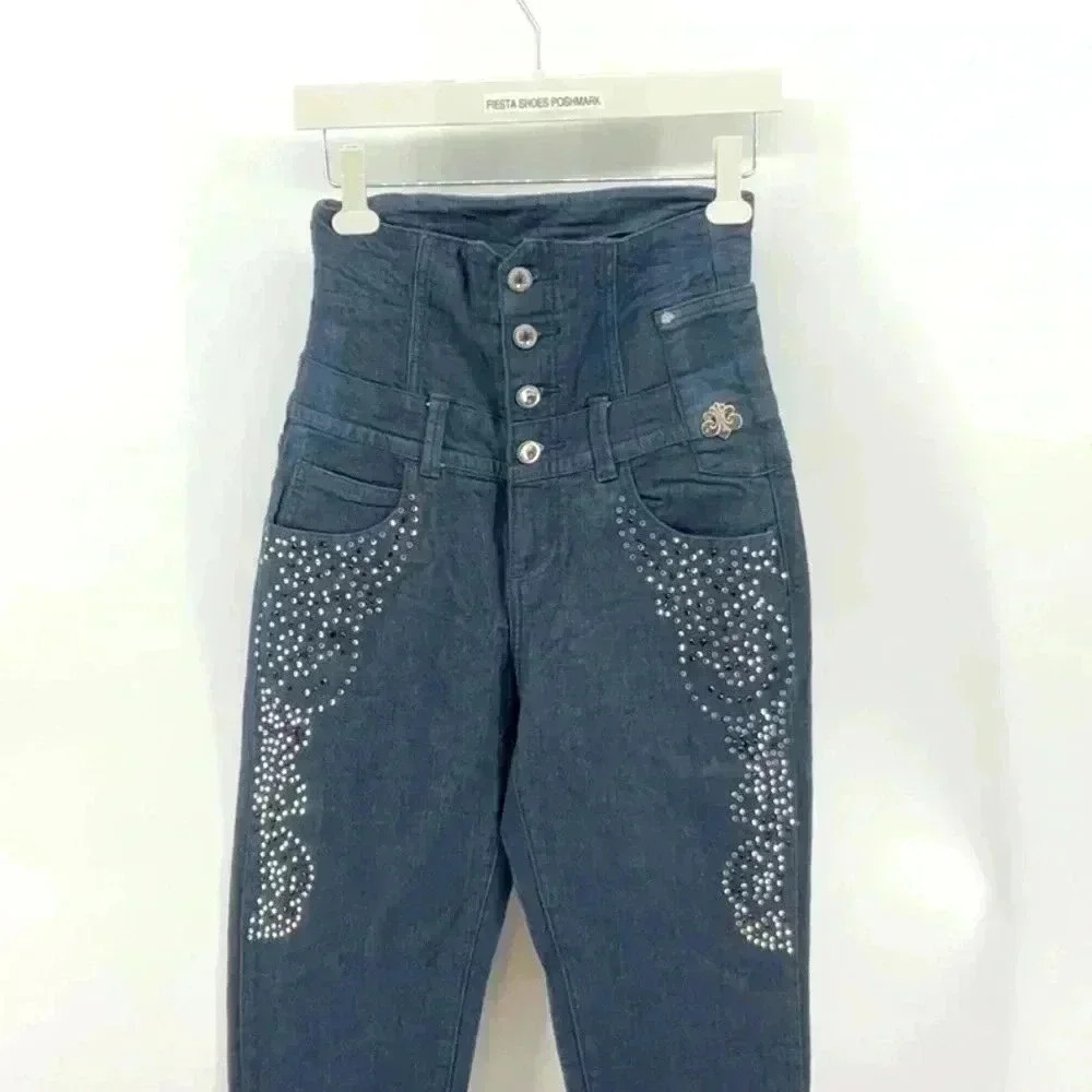 Unique DEREON  HIGH WAISTED SKINNY JEANS